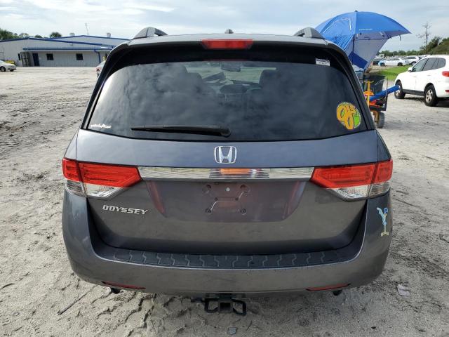 5FNRL5H61EB089302 - 2014 HONDA ODYSSEY EXL GRAY photo 6