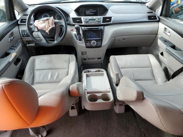 5FNRL5H61EB089302 - 2014 HONDA ODYSSEY EXL GRAY photo 8