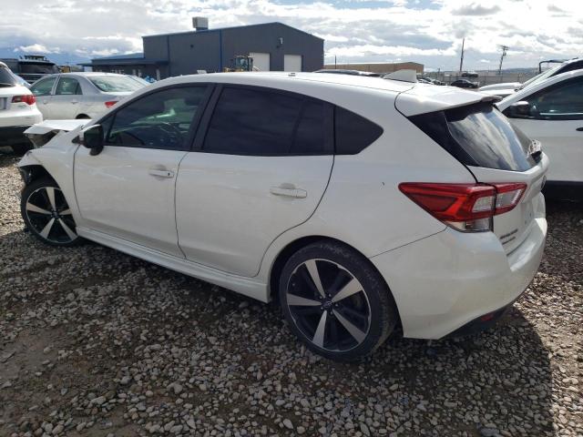 4S3GTAJ69K1740058 - 2019 SUBARU IMPREZA SPORT WHITE photo 2