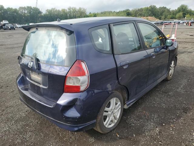 JHMGD38638S014826 - 2008 HONDA FIT SPORT 蓝色 照片 3