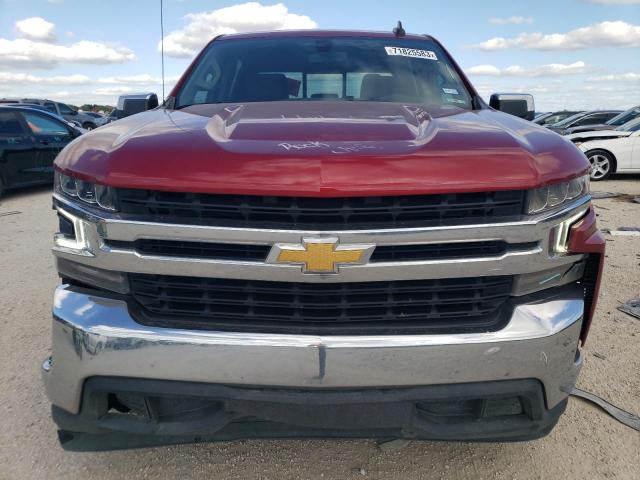 3GCUYDED8MG312579 - 2021 CHEVROLET SILVER1500 K1500 LT RED photo 5