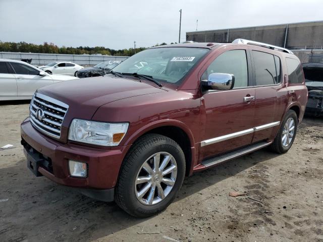 5N3ZA0NC3AN901846 - 2010 INFINITI QX56 MAROON photo 1