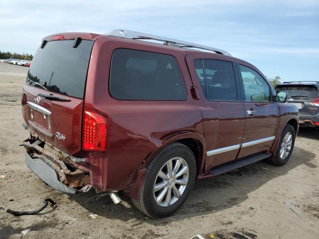 5N3ZA0NC3AN901846 - 2010 INFINITI QX56 MAROON photo 3