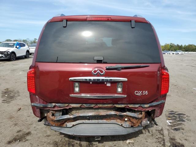 5N3ZA0NC3AN901846 - 2010 INFINITI QX56 MAROON photo 6