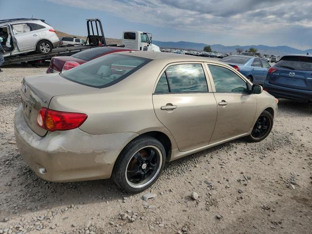 1NXBU40E49Z028370 - 2009 TOYOTA COROLLA BASE Բեժ լուսանկար 3