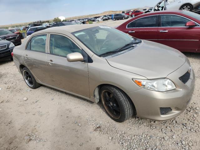 1NXBU40E49Z028370 - 2009 TOYOTA COROLLA BASE Բեժ լուսանկար 4