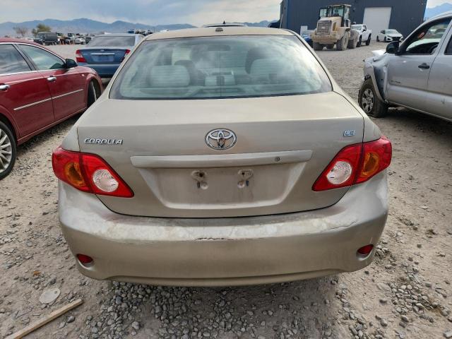 1NXBU40E49Z028370 - 2009 TOYOTA COROLLA BASE Բեժ լուսանկար 6