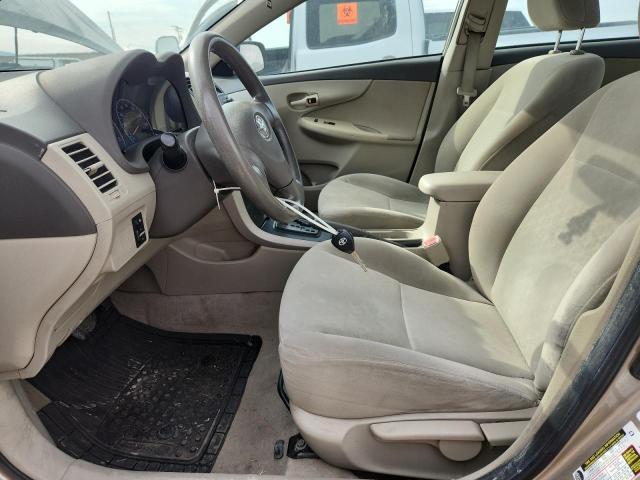1NXBU40E49Z028370 - 2009 TOYOTA COROLLA BASE Բեժ լուսանկար 7