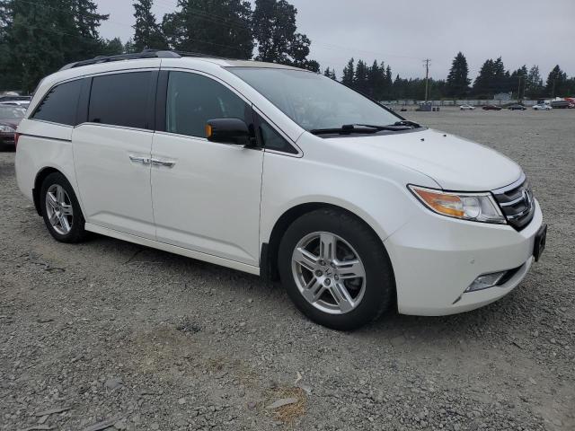 5FNRL5H96CB101046 - 2012 HONDA ODYSSEY TOURING WHITE photo 4
