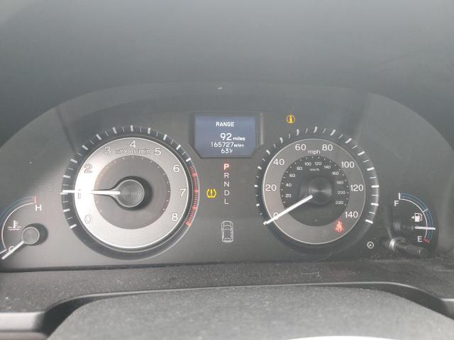 5FNRL5H96CB101046 - 2012 HONDA ODYSSEY TOURING WHITE photo 9