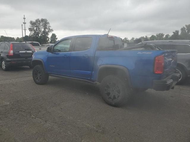 1GCPTEE11J1319746 - 2018 CHEVROLET COLORADO ZR2 BLUE photo 2