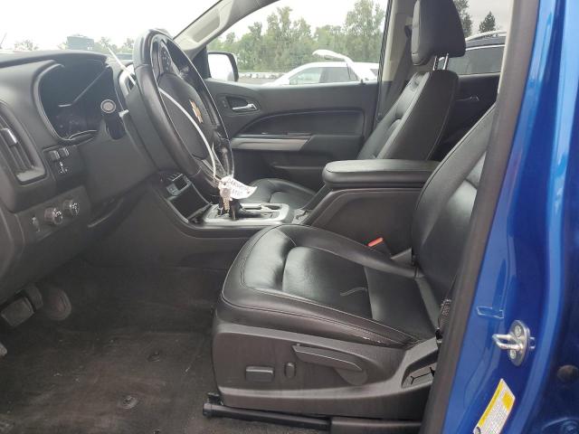 1GCPTEE11J1319746 - 2018 CHEVROLET COLORADO ZR2 BLUE photo 7