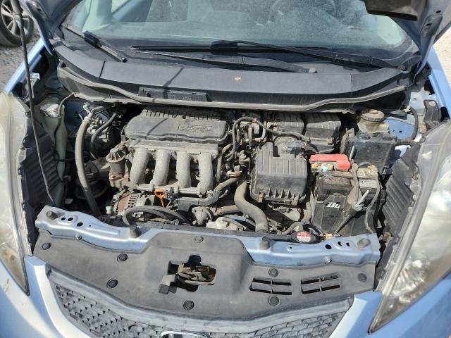 JHMGE88449S056335 - 2009 HONDA FIT SPORT BLUE photo 11
