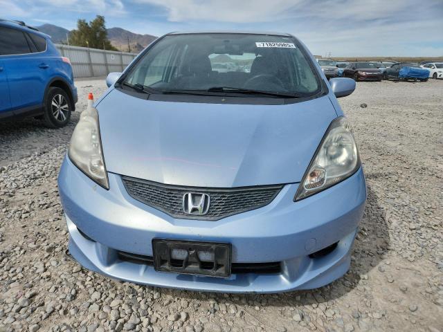 JHMGE88449S056335 - 2009 HONDA FIT SPORT BLUE photo 5