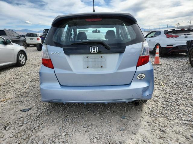 JHMGE88449S056335 - 2009 HONDA FIT SPORT BLUE photo 6