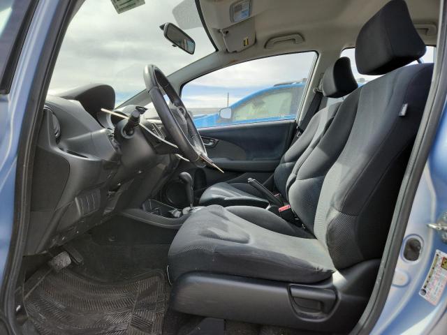JHMGE88449S056335 - 2009 HONDA FIT SPORT BLUE photo 7