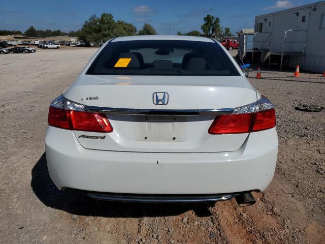 1HGCR2F3XDA112113 - 2013 HONDA ACCORD LX WHITE photo 6