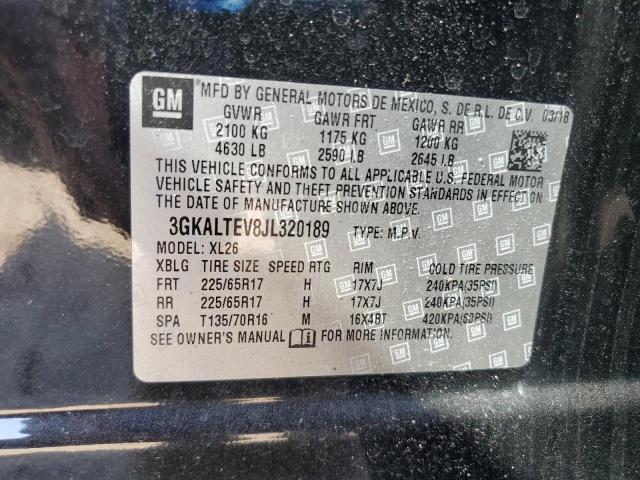 3GKALTEV8JL320189 - 2018 GMC TERRAIN SLE Qara foto 14