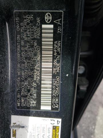 JTNKARJE3GJ508807 - 2016 TOYOTA SCION IM BLACK photo 12