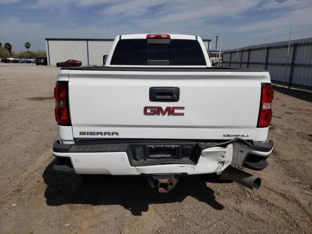 1GT12UE80GF110543 - 2016 GMC SIERRA K2500 DENALI WHITE photo 6