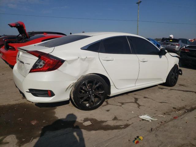 2HGFC2F81KH504342 - 2019 HONDA CIVIC SPORT თეთრი ფოტო 3