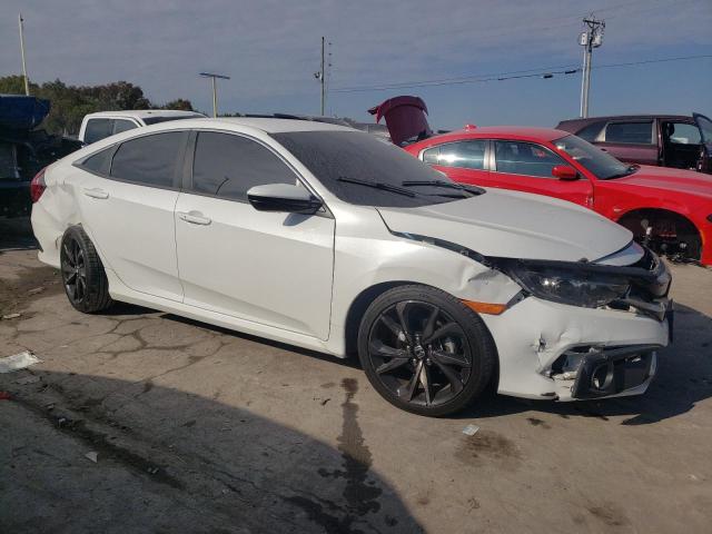 2HGFC2F81KH504342 - 2019 HONDA CIVIC SPORT თეთრი ფოტო 4