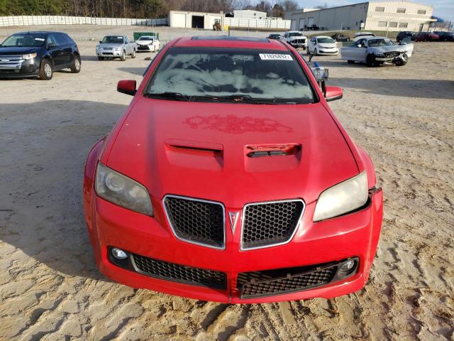 6G2EC57Y59L212935 - 2009 PONTIAC G8 GT RED photo 5