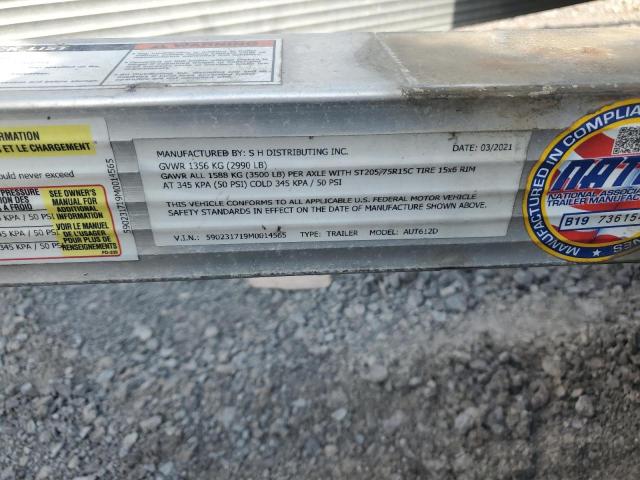 590231719M0014565 - 2021 SHOR TRAILER ვერცხლისფერი ფოტო 10