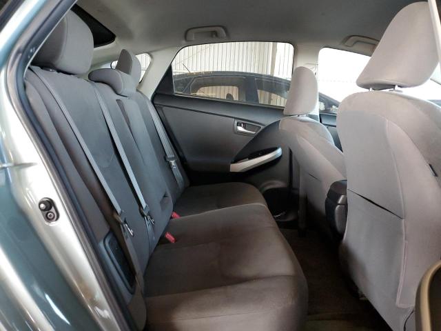 JTDKN3DU3D1692148 - 2013 TOYOTA PRIUS TURQUOISE photo 10