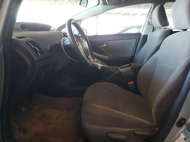 JTDKN3DU3D1692148 - 2013 TOYOTA PRIUS TURQUOISE photo 7