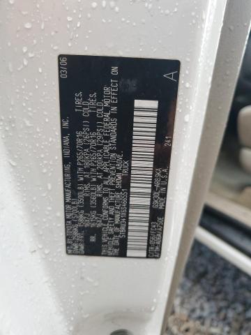 5TBRU341X6S466551 - 2006 TOYOTA TUNDRA ACCESS CAB SR5 WHITE photo 12