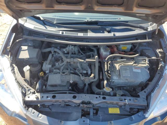 JTDKDTB3XC1518833 - 2012 TOYOTA PRIUS C GRAY photo 11