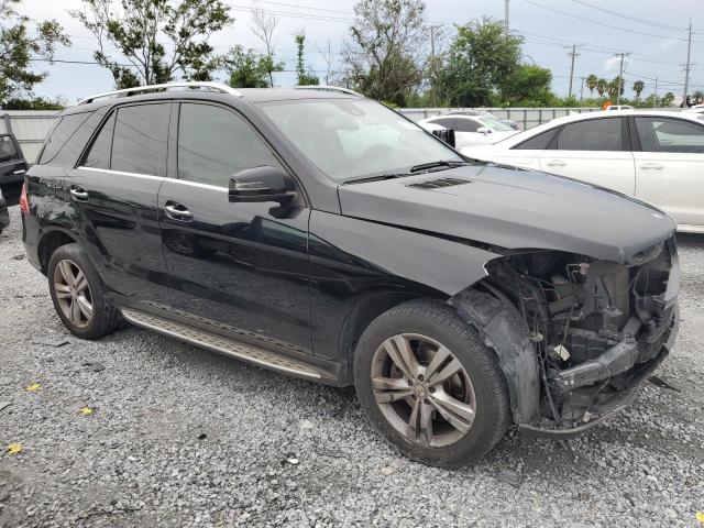 4JGDA5JB7EA387414 - 2014 MERCEDES-BENZ ML 350 BLACK photo 4