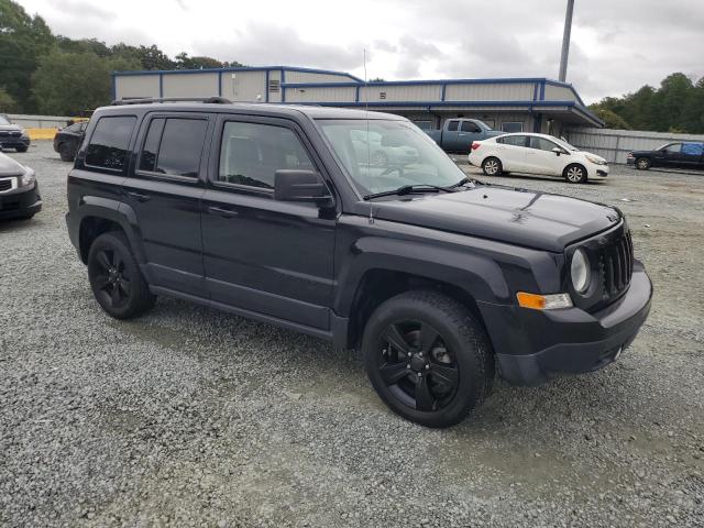 1C4NJPBA6ED691357 - 2014 JEEP PATRIOT SPORT BLACK photo 4