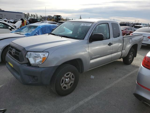 5TFTX4CN7EX042638 - 2014 TOYOTA TACOMA ACCESS CAB ვერცხლისფერი ფოტო 1