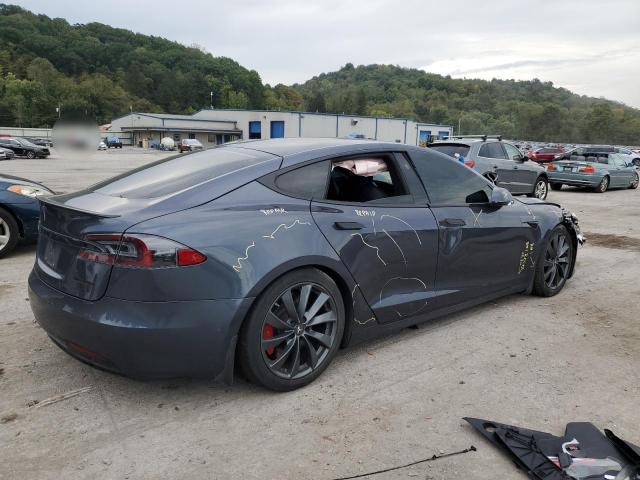 5YJSA1E48LF390844 - 2020 TESLA MODEL S GRAY photo 3