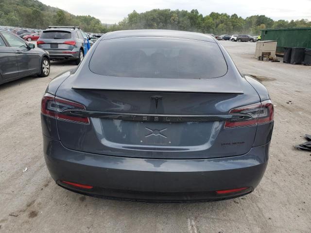 5YJSA1E48LF390844 - 2020 TESLA MODEL S GRAY photo 6