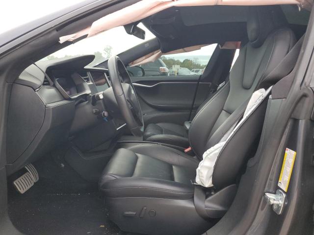 5YJSA1E48LF390844 - 2020 TESLA MODEL S GRAY photo 7