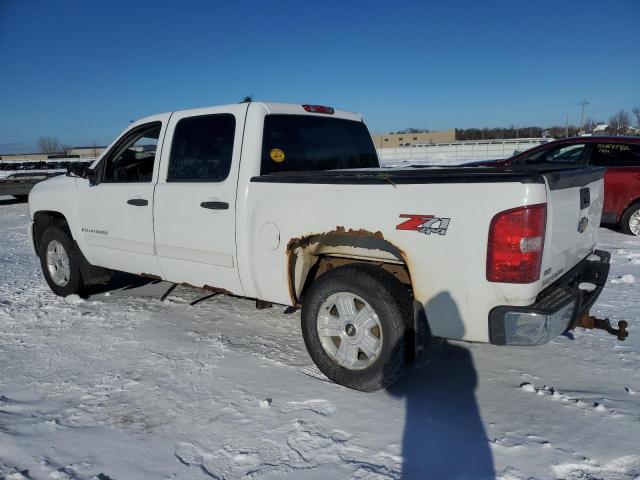 3GCEK23379G272376 - 2009 CHEVROLET SILVERADO K1500 LT WHITE photo 2