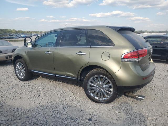 2LMDJ6JK4DBL26289 - 2013 LINCOLN MKX მწვანე ფოტო 2