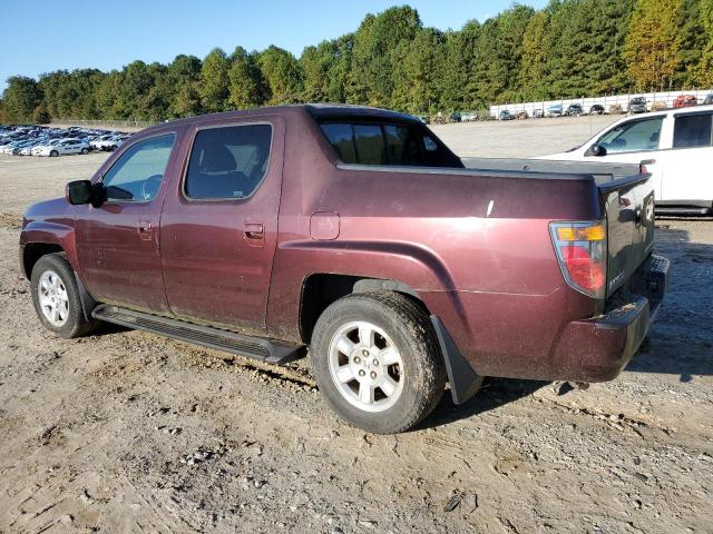 2HJYK16578H508989 - 2008 HONDA RIDGELINE RTL BURGUNDY photo 2