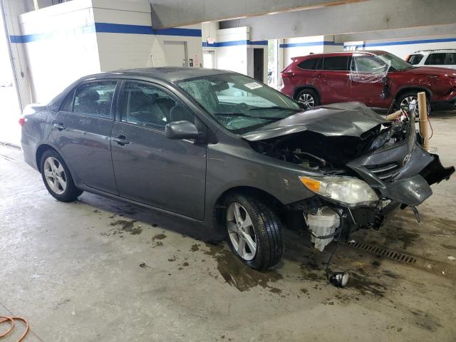 2T1BU4EE1DC958097 - 2013 TOYOTA COROLLA BASE GRAY photo 4