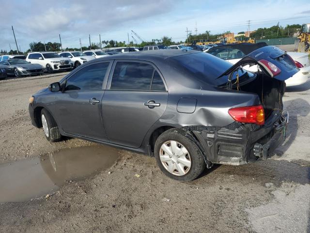 JTDBL40E29J002505 - 2009 TOYOTA COROLLA BASE GRAY photo 2