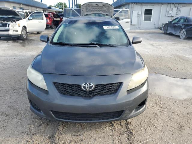 JTDBL40E29J002505 - 2009 TOYOTA COROLLA BASE GRAY photo 5