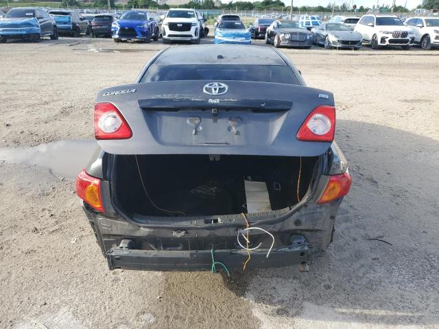 JTDBL40E29J002505 - 2009 TOYOTA COROLLA BASE GRAY photo 6