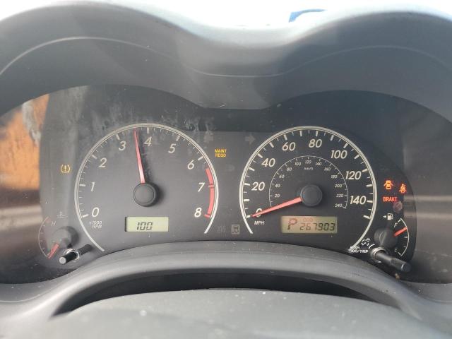 JTDBL40E29J002505 - 2009 TOYOTA COROLLA BASE GRAY photo 9