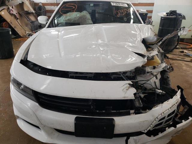 2C3CDXJG7GH235303 - 2016 DODGE CHARGER SXT WHITE photo 5