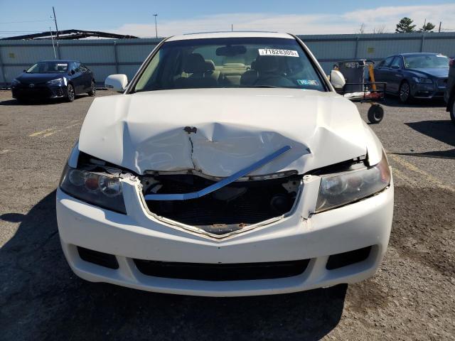 JH4CL96895C029622 - 2005 ACURA TSX თეთრი ფოტო 5