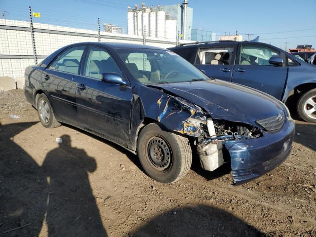 4T1BE32KX4U344438 - 2004 TOYOTA CAMRY LE BLUE photo 4