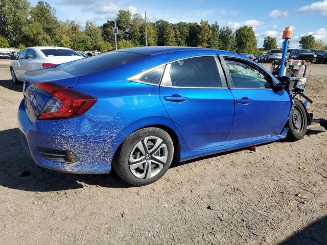 2HGFC2F54JH507949 - 2018 HONDA CIVIC LX BLUE photo 3